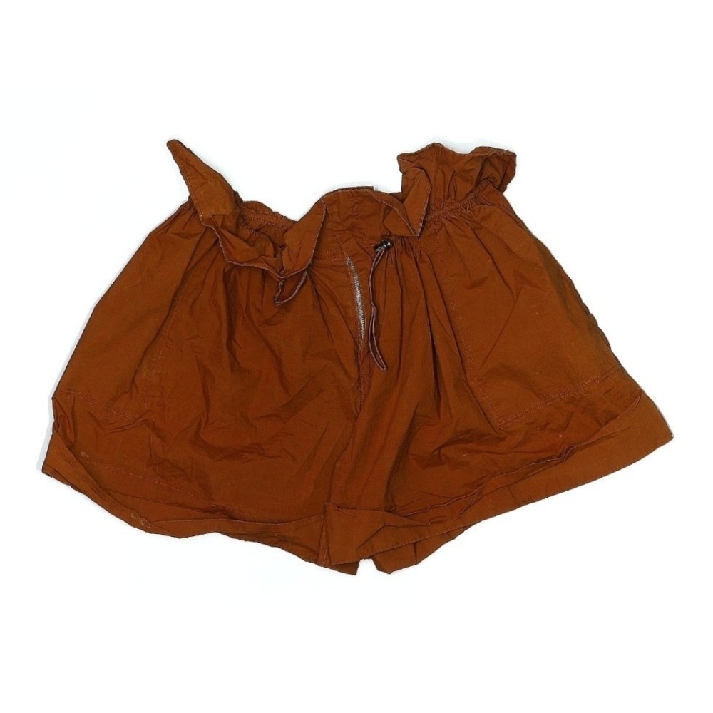 Sea New‎ York MSRP $350 Brown High Waist Tie Front Casual Shorts